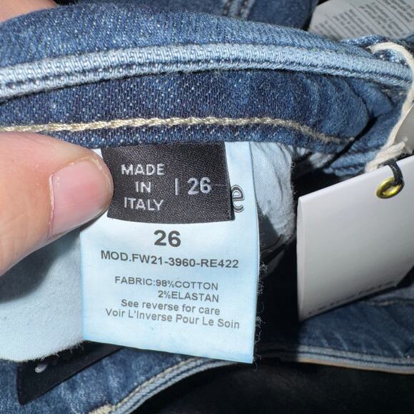 Retrofete Allegra Skinny Leg Jeans NWT Size 26 - Picture 12 of 12
